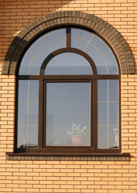 арочные окна ламинированные